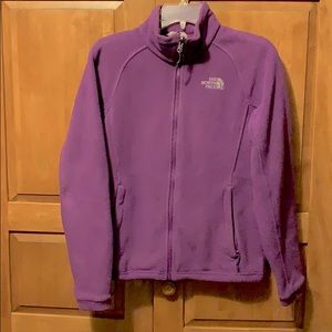 LIGHTLY WORN | North Face Fleece Zip Up